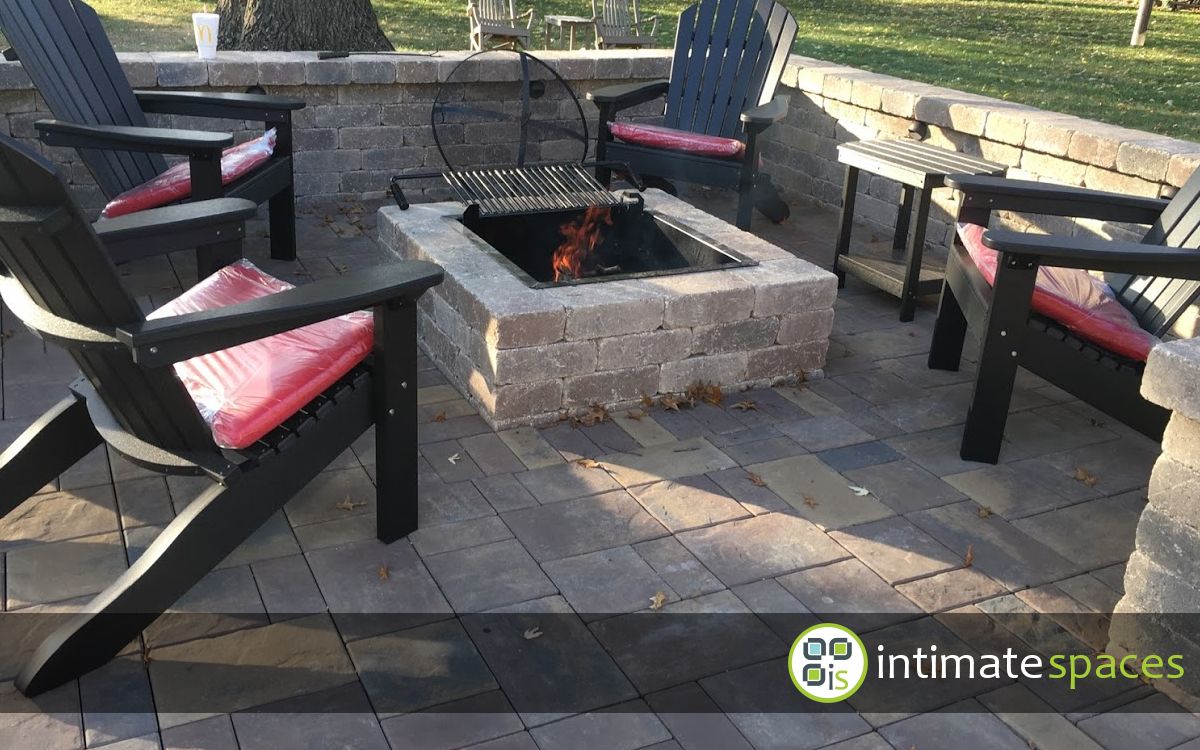 Outdoor Project: Patio, sidewalks, fire pit, landscaping